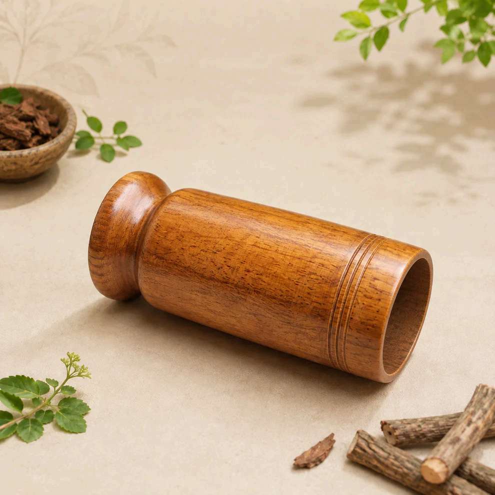 Ayurvedic Vijaysar Wood Sugar Control Glass