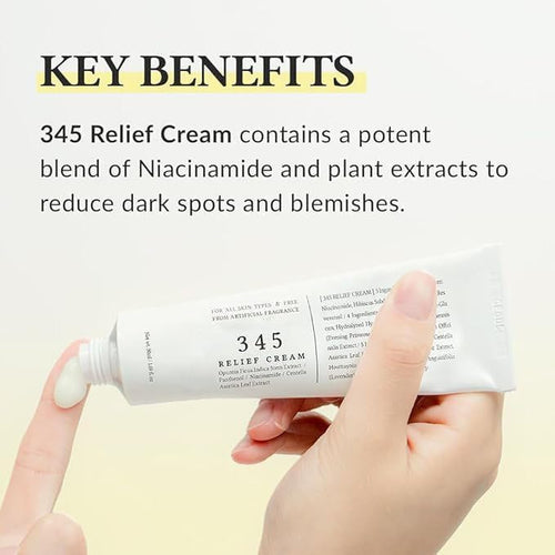 345 Relief Cream Daily Face Moisturizer