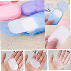 Disposable Soap Paper 1 Boxes Hand Cleaner