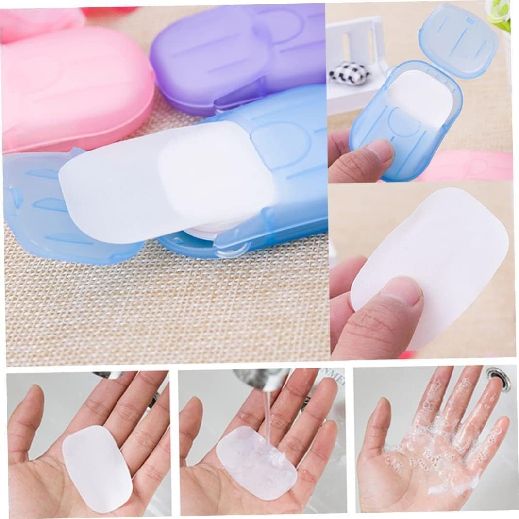 Disposable Soap Paper 1 Boxes Hand Cleaner