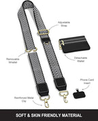 Phone Strap with Zippered Pouch