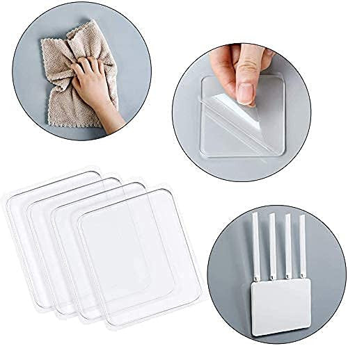 DOUBLE SIDE HEAVY DUTY SQUARE STICKER (10 PIS )