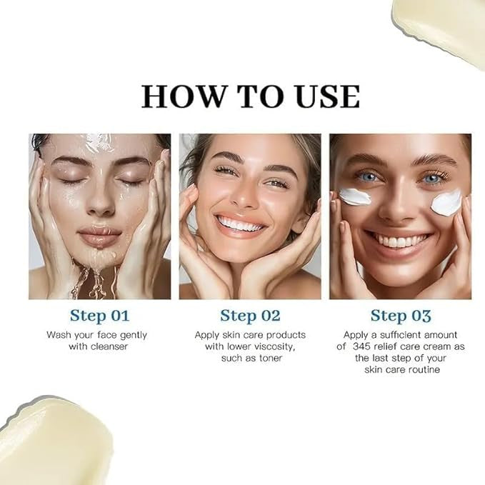 345 Relief Cream Daily Face Moisturizer