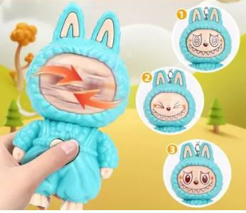 Labubu Face Changing Keychain