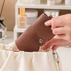 Soft Leather Sunglasses Bag