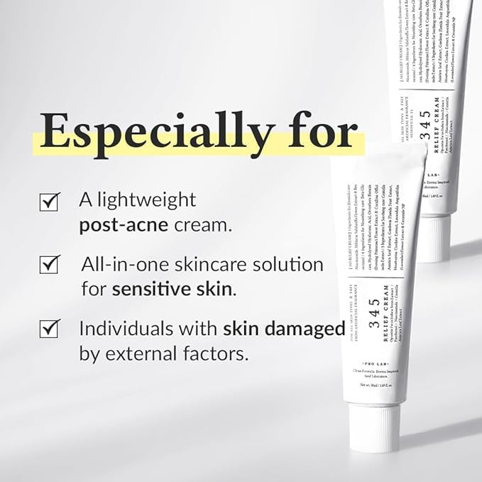 345 Relief Cream Daily Face Moisturizer