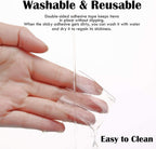 DOUBLE SIDE HEAVY DUTY SQUARE STICKER (10 PIS )
