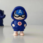 Captain America Face Changing Keychain