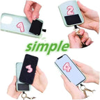 Phone Strap with Zippered Pouch