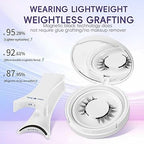 Magnetic Eyelashes without Eyeliner