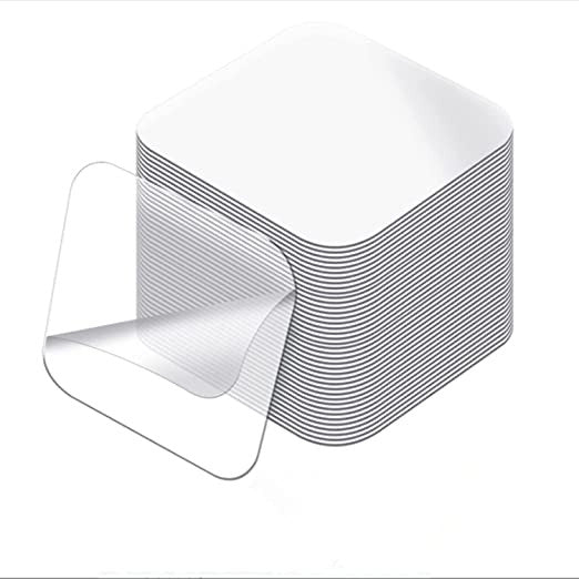 DOUBLE SIDE HEAVY DUTY SQUARE STICKER (10 PIS )