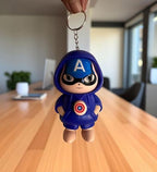 Captain America Face Changing Keychain