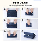 7 pcs Toiletry Bag,Foldable Luggage and Laundry Bag