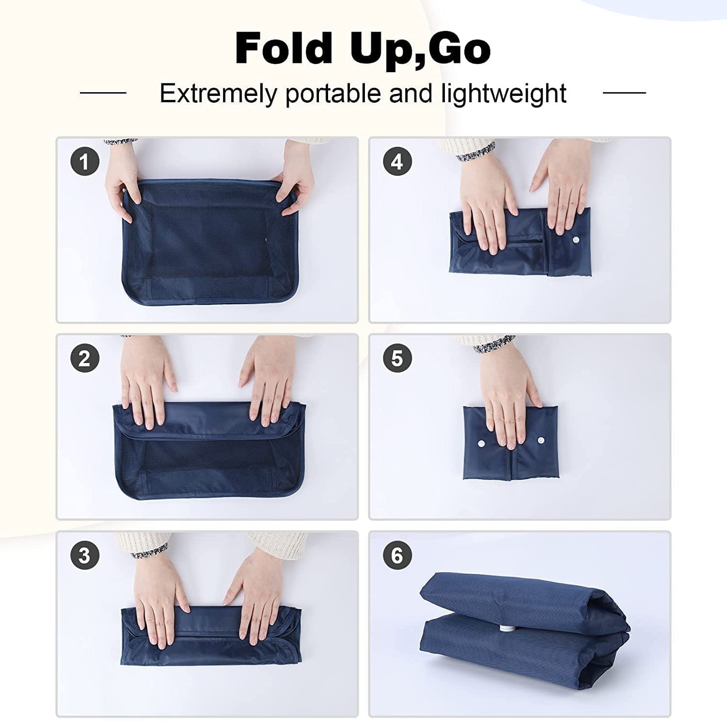 7 pcs Toiletry Bag,Foldable Luggage and Laundry Bag