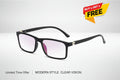 Bi-Focal Brown Tint full Frame Flexible One Power Reading Glasses(BFRG1)