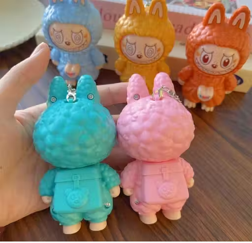 Labubu Face Changing Keychain