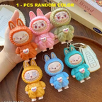 Labubu Face Changing Keychain