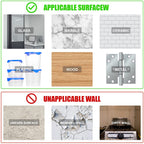 DOUBLE SIDE HEAVY DUTY SQUARE STICKER (10 PIS )