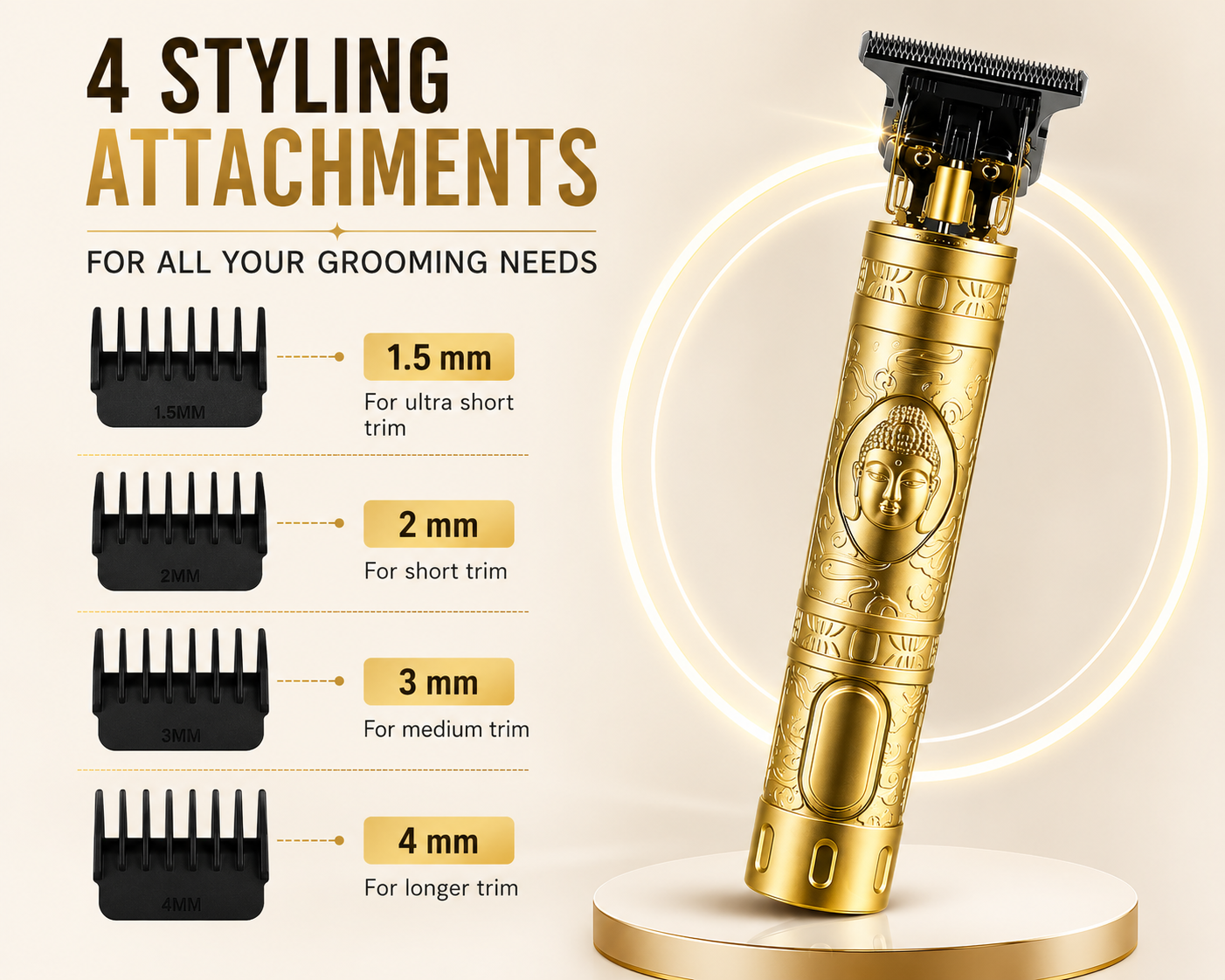 Stylish Golden Trimmer – Buy 1 Get 1 Free
