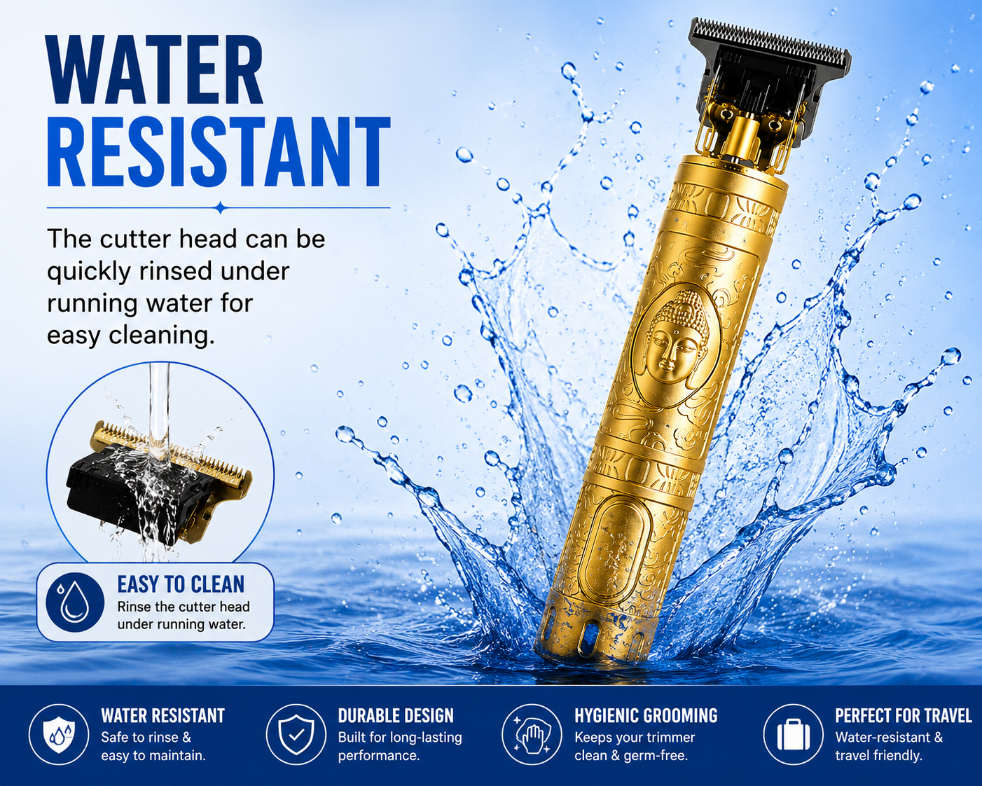 Stylish Golden Trimmer – Buy 1 Get 1 Free